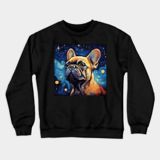 Mayestatic French Bulldog Painting Crewneck Sweatshirt